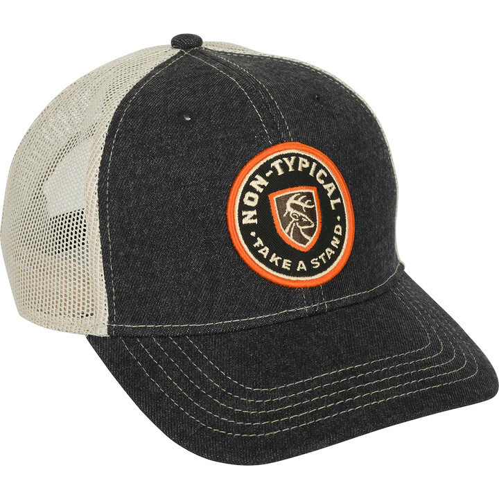 NON-TYPICAL BY DRAKE WATERFOWL TAKE A STAND CIRCLE PATCH MESH BACK CAP
