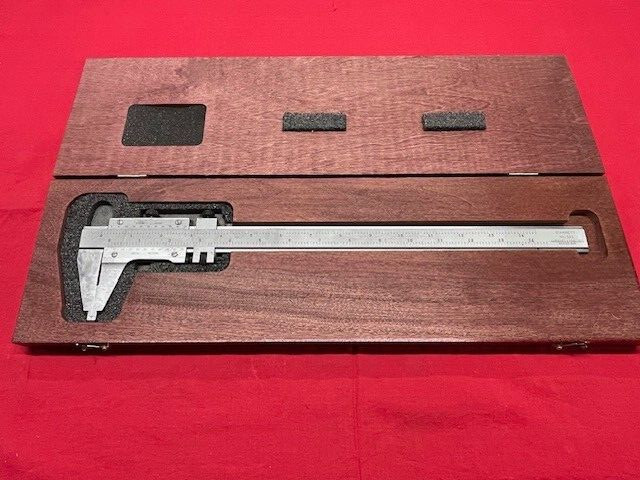 Starrett 123Z-12 Master Vernier Caliper, Steel 0-12" IN STOCK