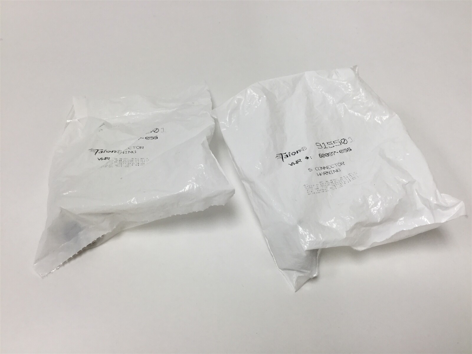 Lot of 2 New Talon 915501 S-Connector Clamps, Material: Nickel-Plated Zinc