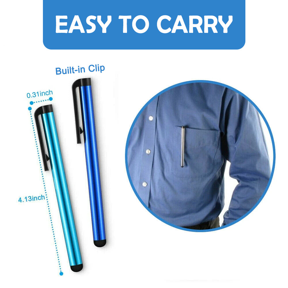10-40 Pack Stylus Pens for iPad Anti-Scratch Pen Fit Touchscreen Precise Input