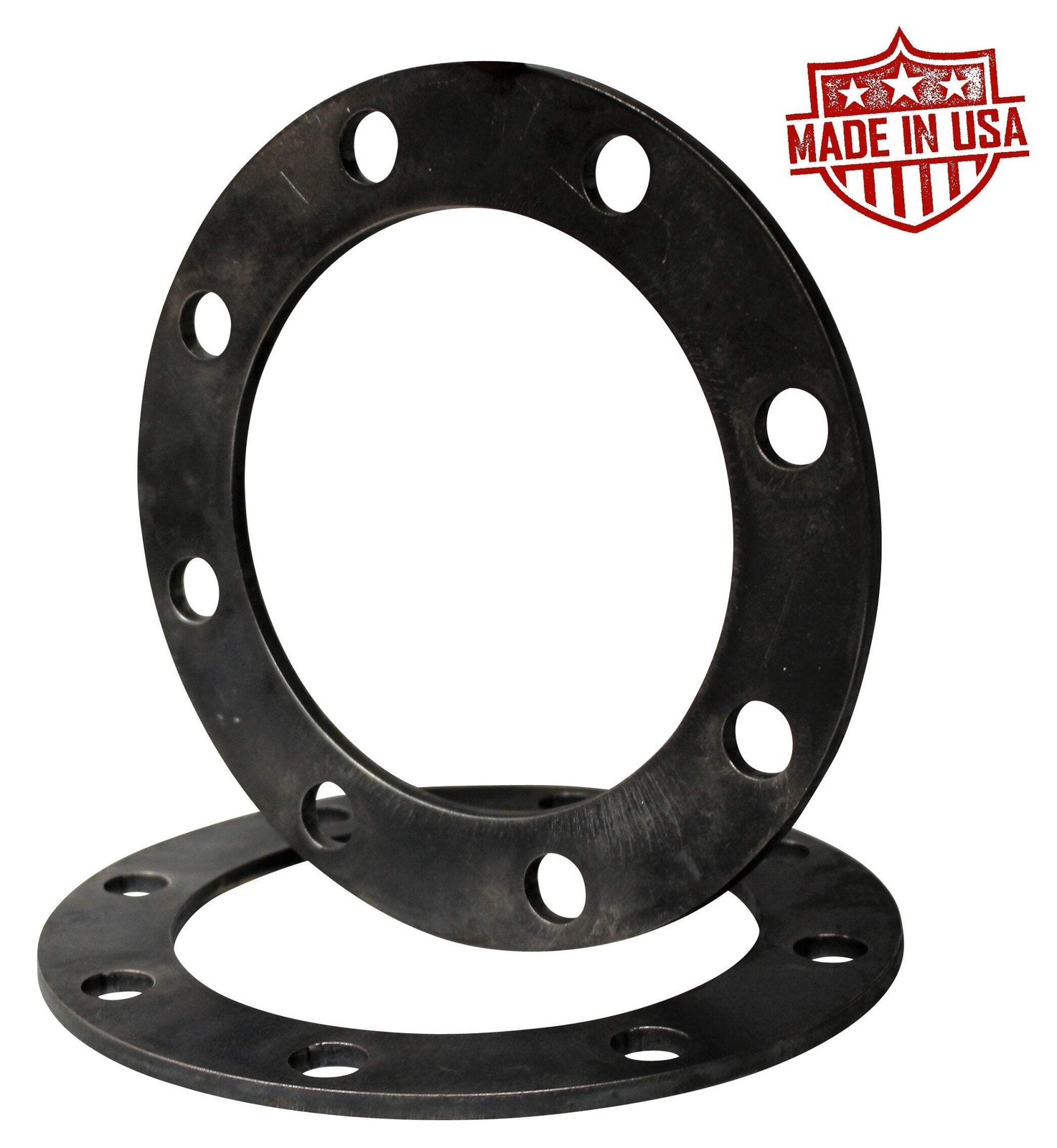 (2) 1/4" Steel Wheel Spacers 8x200mm 8x210mm Metric for Chevy Ford Dodge Dually