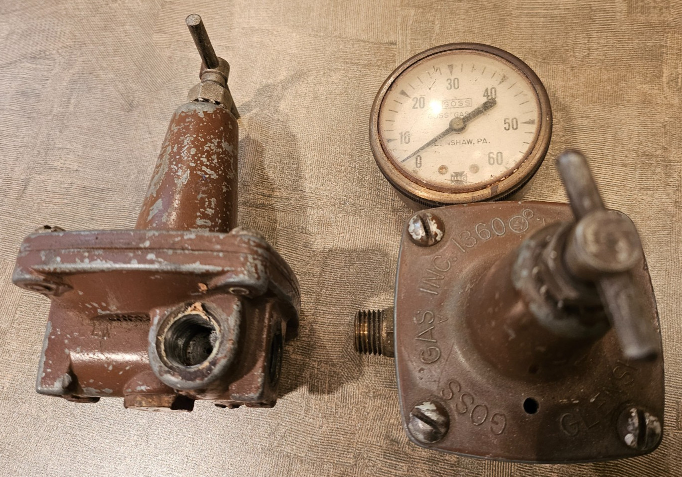Goss Welding Regulators & Gauge - Made In USA