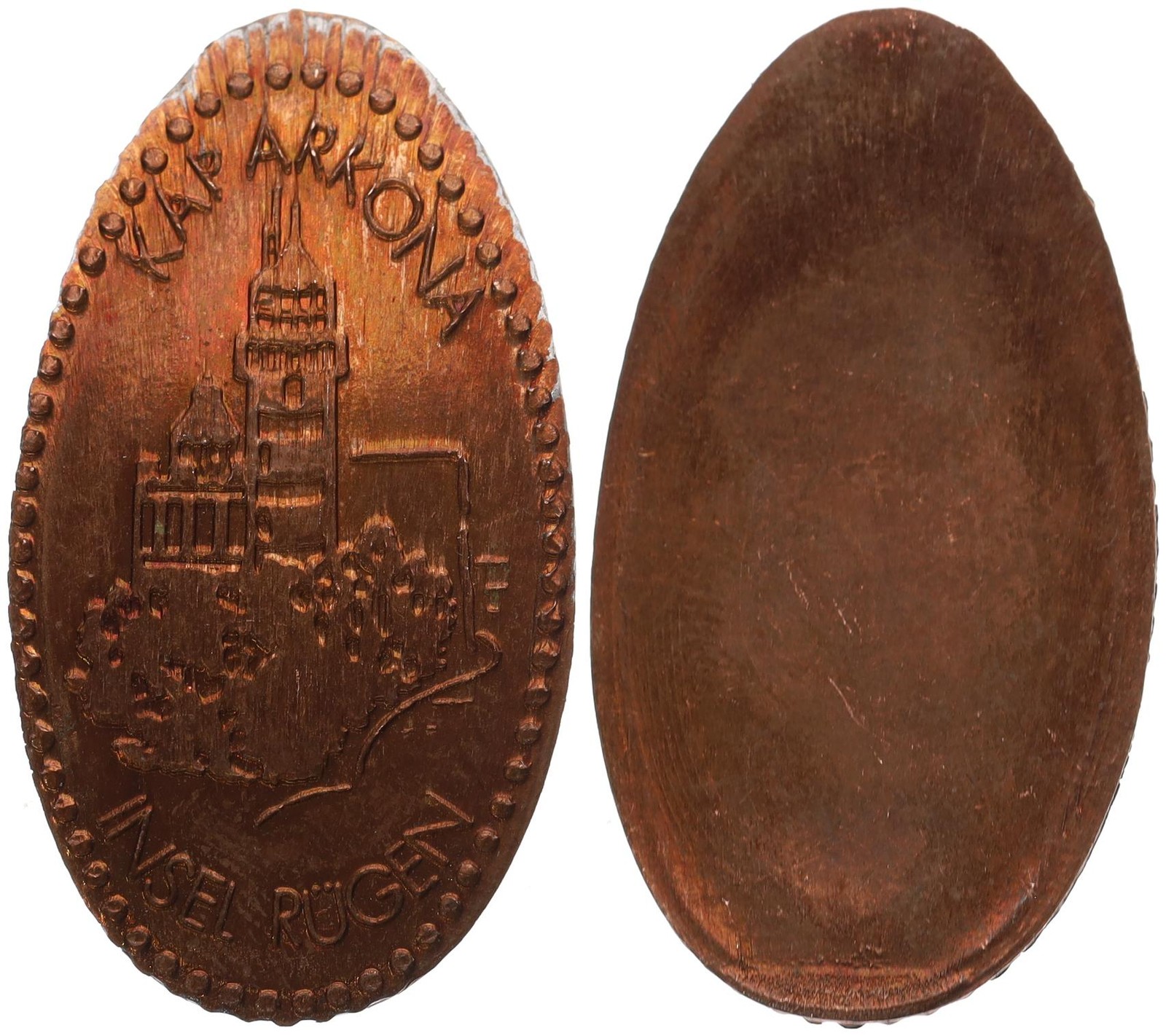 Medal - Elongated Coin - Kap Arkona Island of Rügen