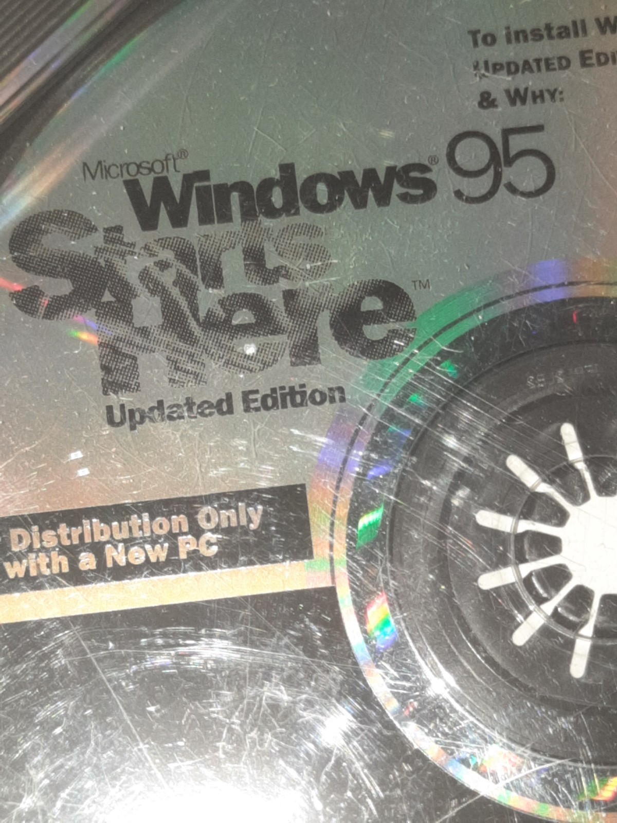 SEALED Windows 95 Start Here Updated Edition How & Why PC CD