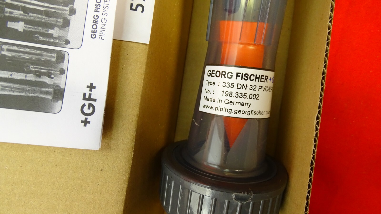 Float Flow Meter Type 335 GF198335002 D40 DN32