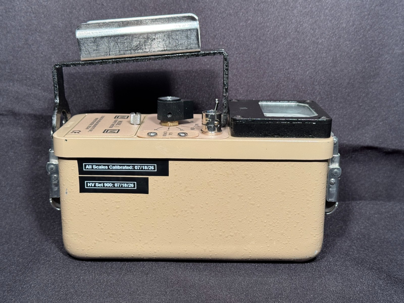 MINT Ludlum Model 3 Radiation Detector + 44-9 αβγ GM Probe, Hard case, 2026 Cal!
