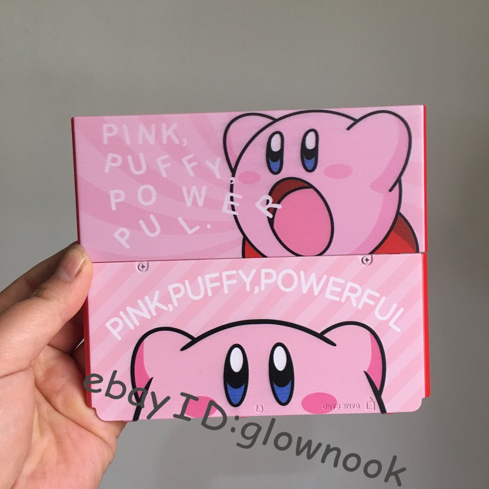 Pink Cute Kirby-Themed for Nintendo series console parts Protective Cover shell