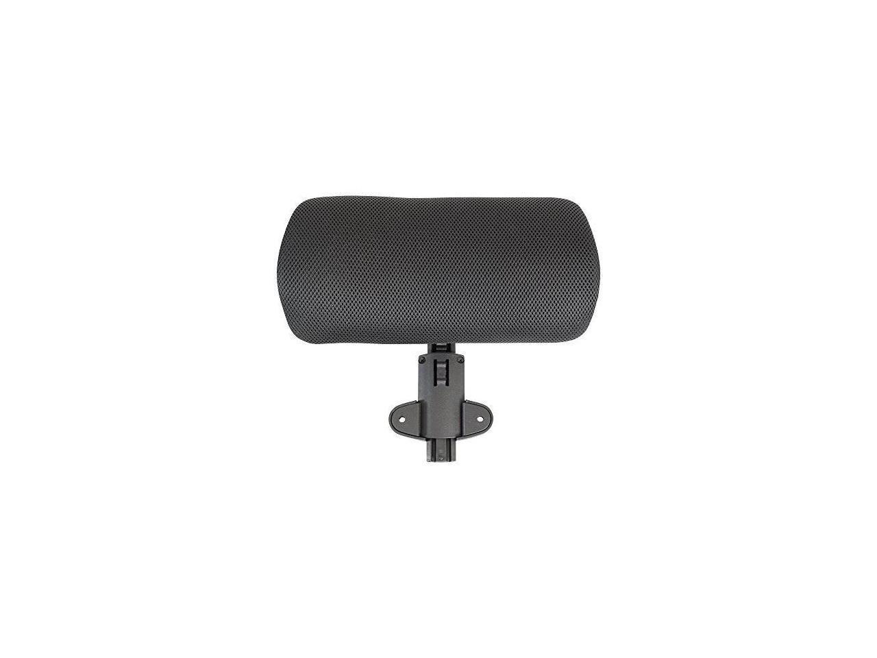 Lorell Headrest Adjustable 1-3/5"x12-3/5"x6" Black 60329