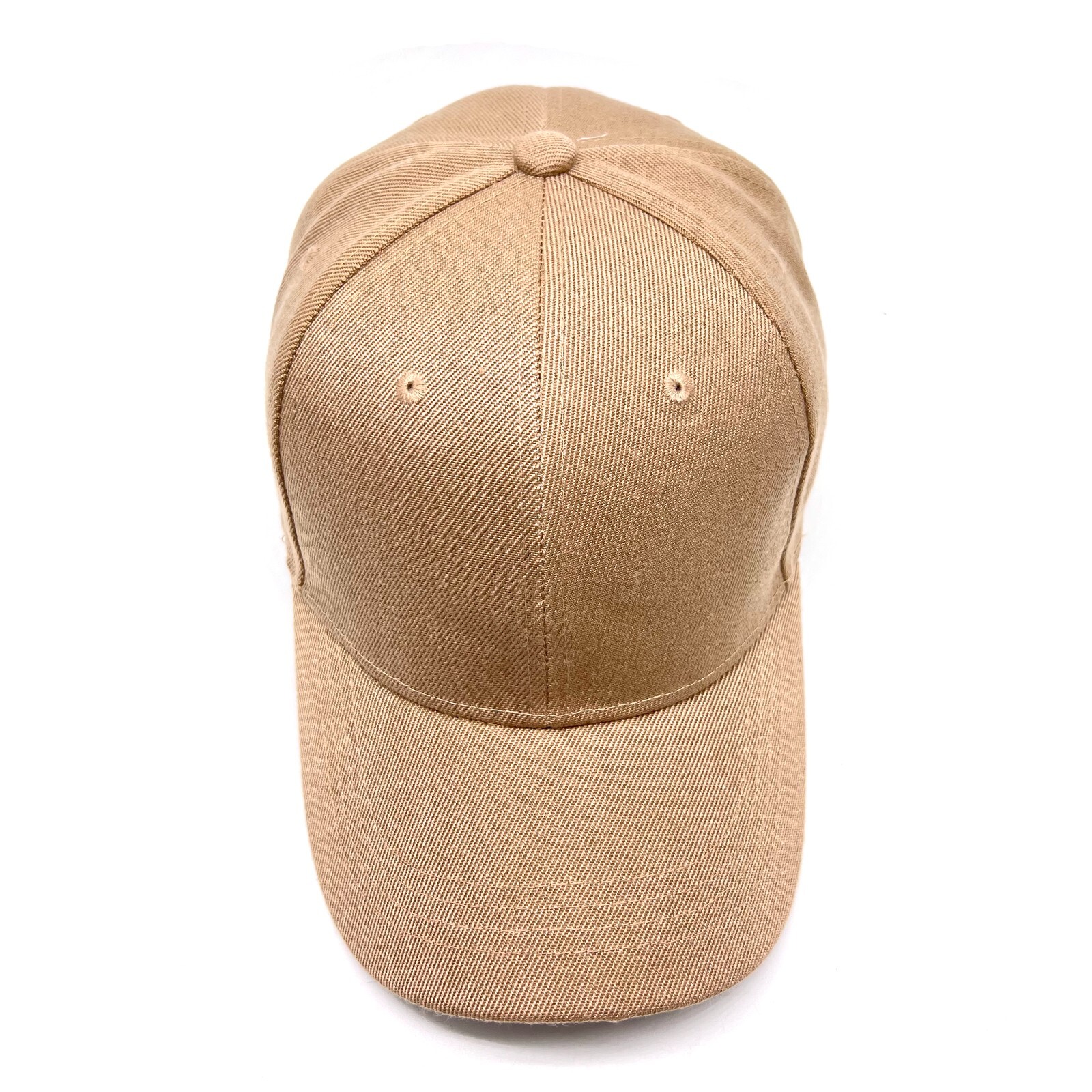 Plain Baseball Cap for Men and Women Strapback Closure Adjustable Hat Polo Style
