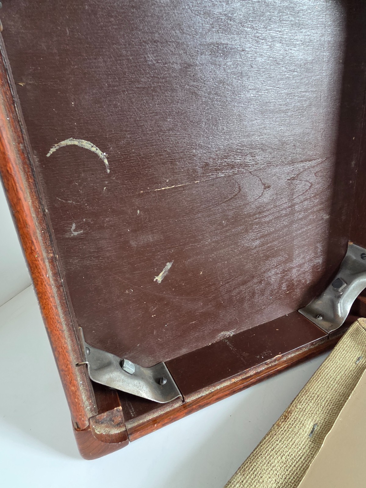 Vintage Wood Singer Sewing Machine Bench / Stool
