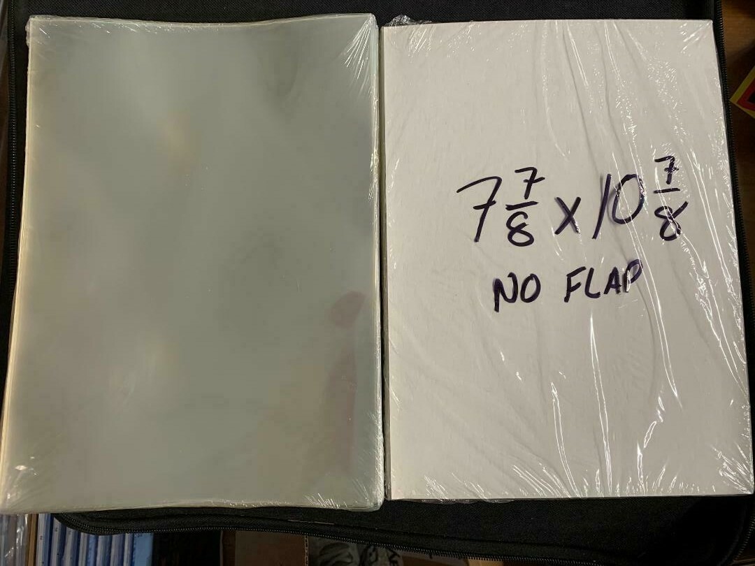 50 E Gerber Mylar Archives 4 Mil Thick Comic Book Bag sleeves 7 7/8 by 10 7 7/8
