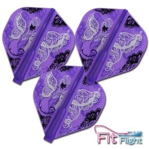 COSMO DARTS FIT FLIGHT STANDARD PRINTED SERIES MONARCH FAIRY (SET OF 3)