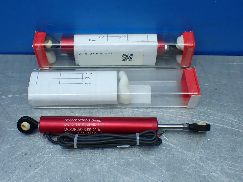 ALLIANCE SENSORS GROUP 2 LINEAR VARIABLE INDUCTIVE TRANSDUCER POSITION SENSORS