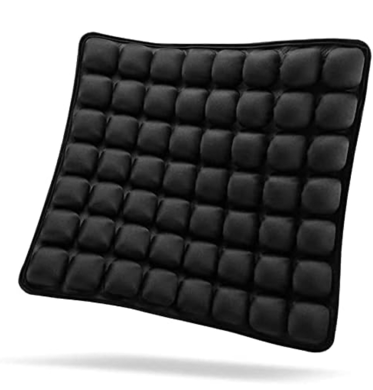 CAR SEAT CUSHION Inflatable Air Mat Pain Pressure Relief Pad Pump Gray SUNFICON
