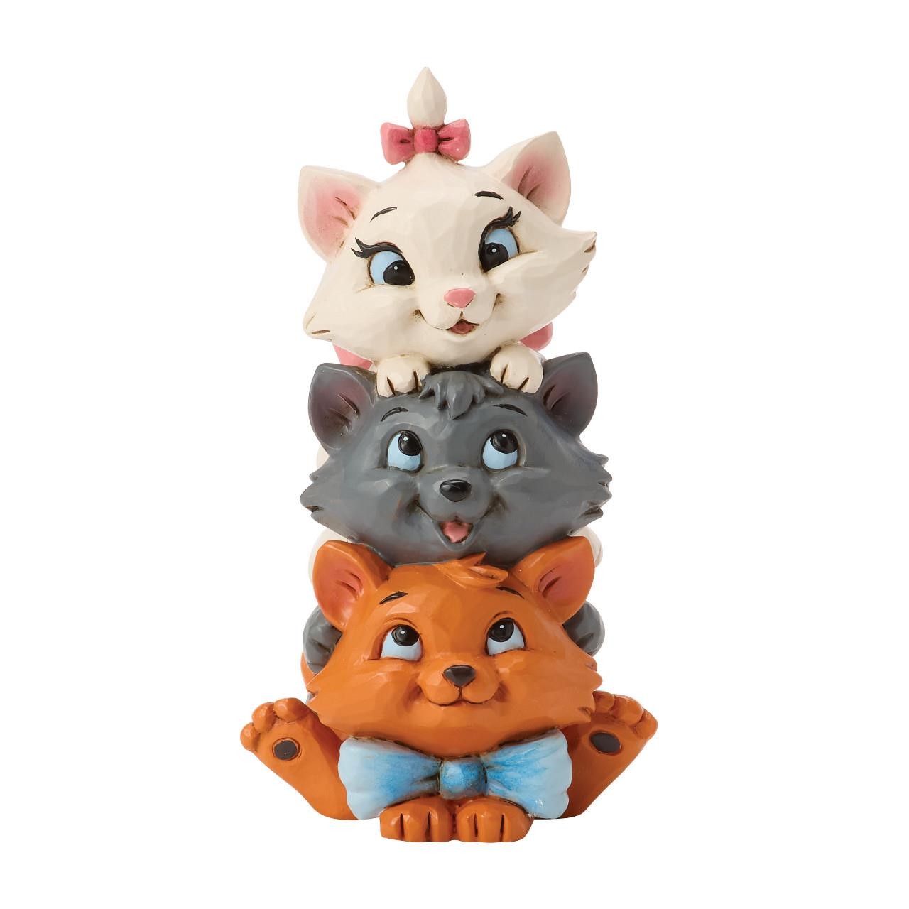Jim Shore Disney Traditions Stacked Aristocats Miniature Figurine 6017859