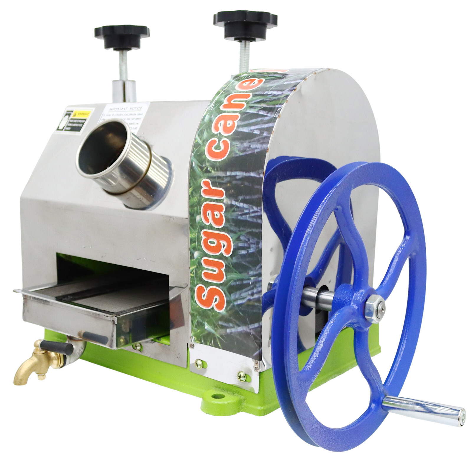 Commercial Sugar Cane Juicer Machine Juice Squeezer SugarCane Press Extractor