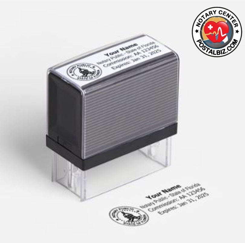 Notary Seal Self-Inking Stamp Florida