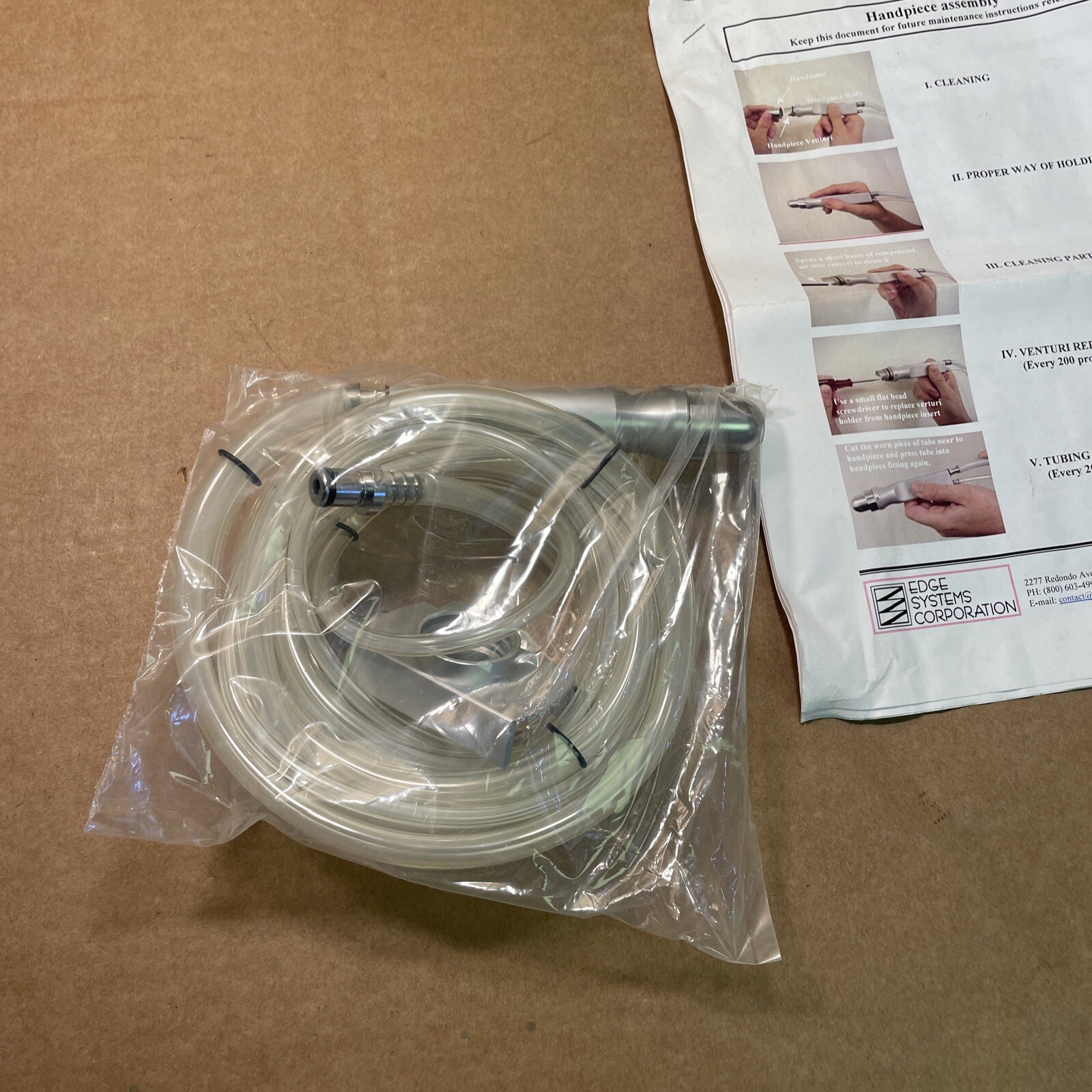 NEW Edge Systems Handpiece and Pickup Body Assembly,  Part 70077