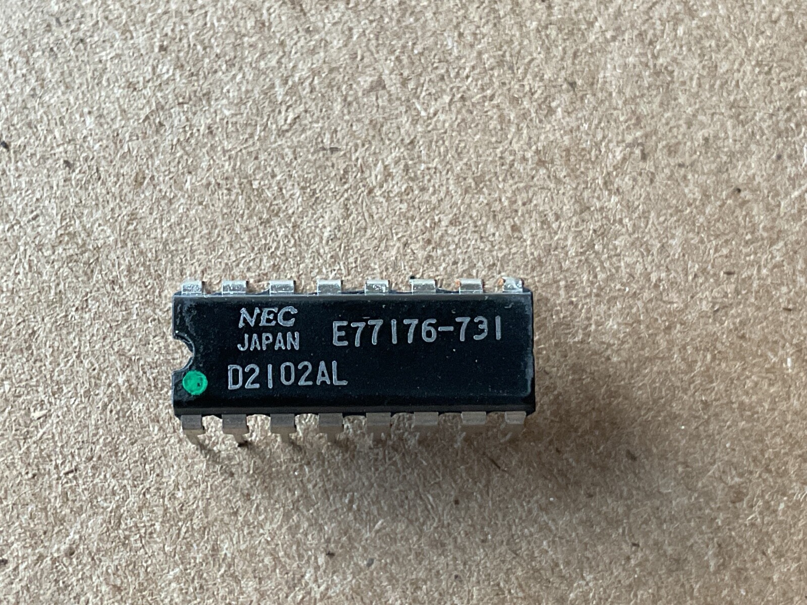 NEC Japan D2102AL E77176-731 Integrated Circuits