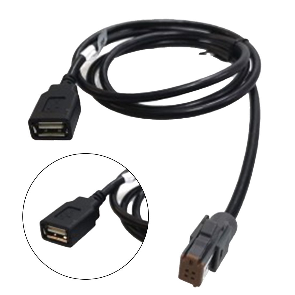 USB Adapter Cable Conector Wire 1x Accessories 100cm Length Audio Input