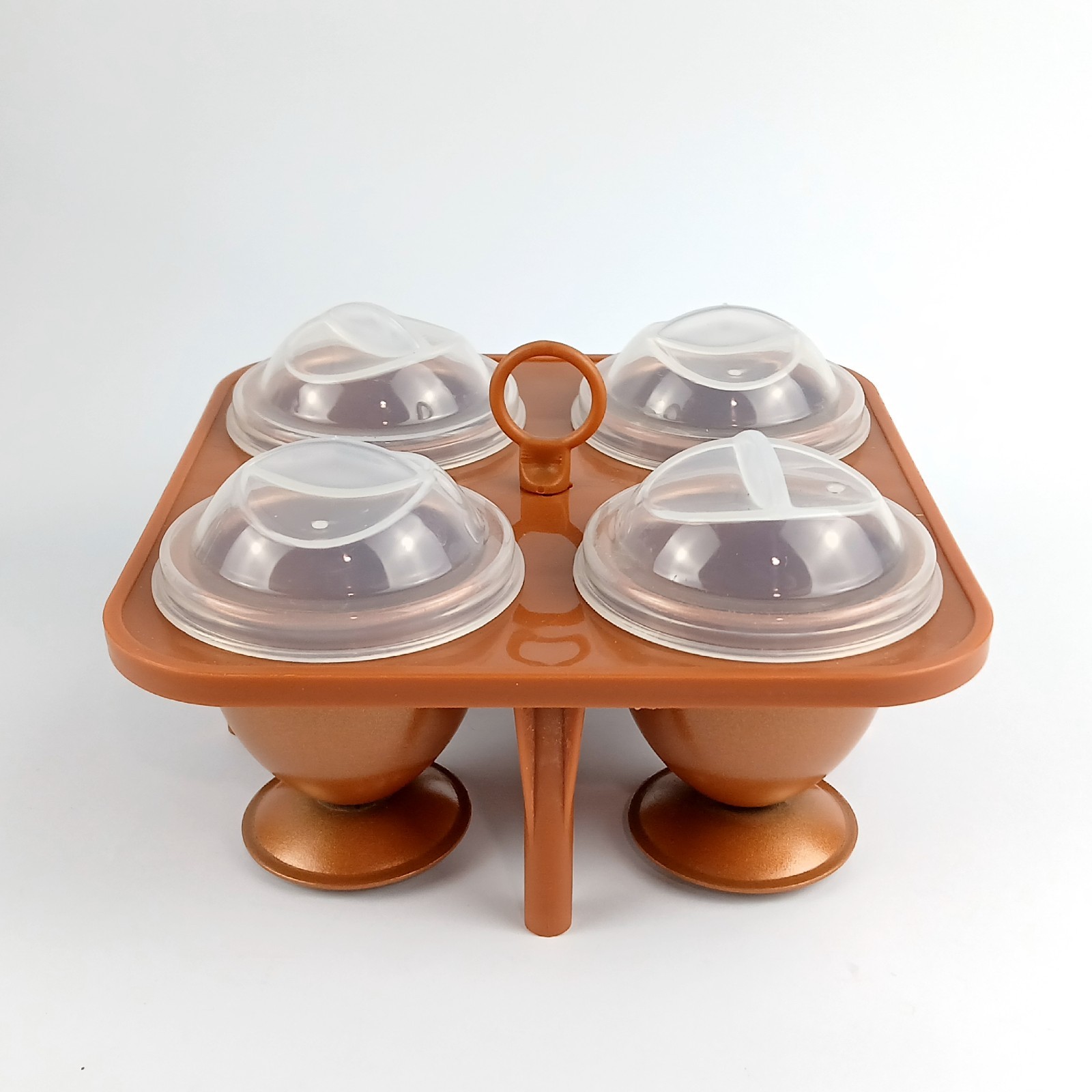 Copper Chef Egg Maker Cooker Hardboiled Eggs Coated XL Excellent Cond