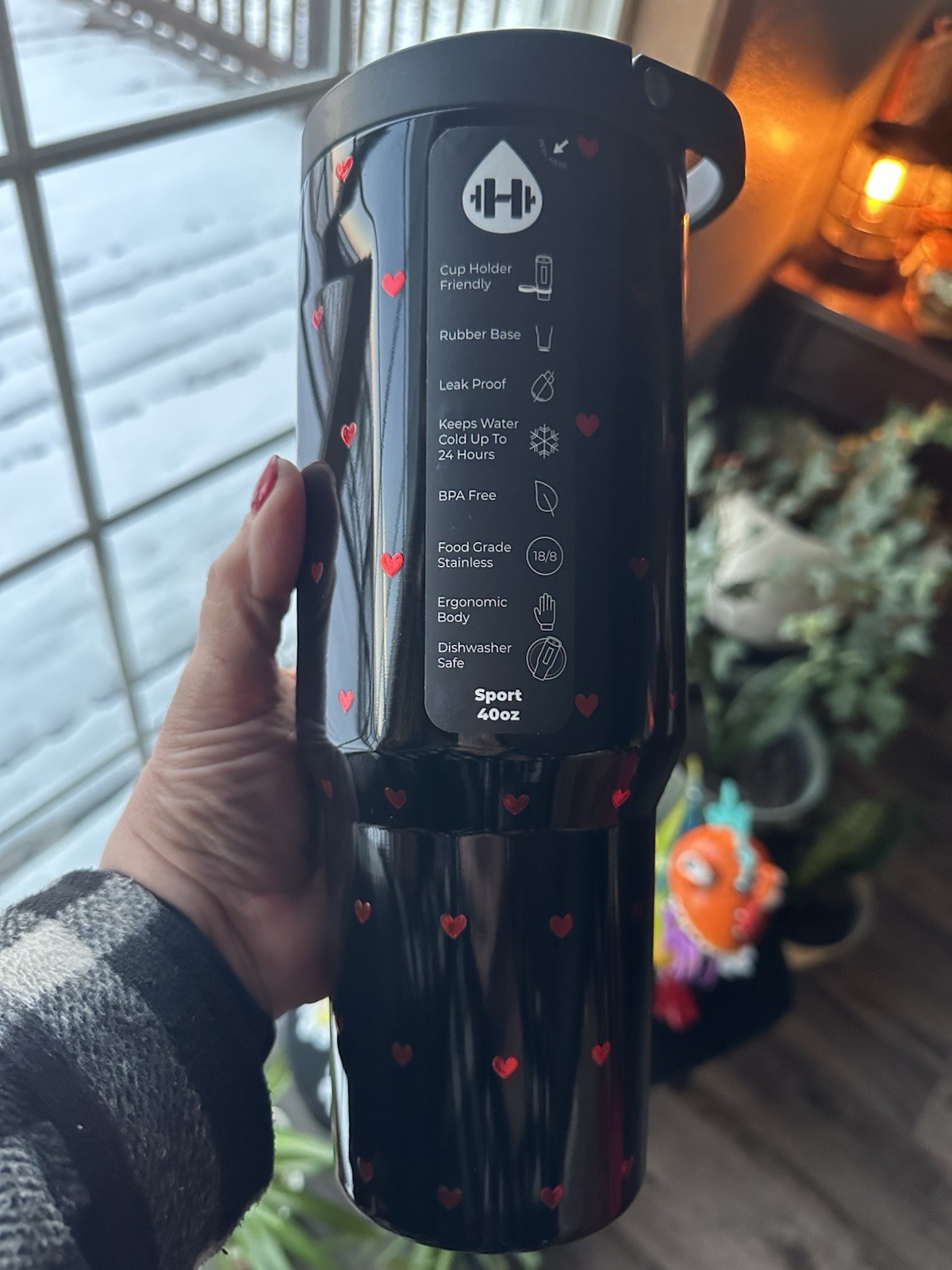 Hydrojug Authentic NIB Sold Out Sport 40 oz Queen of Heart Limited ED FAST SHIP