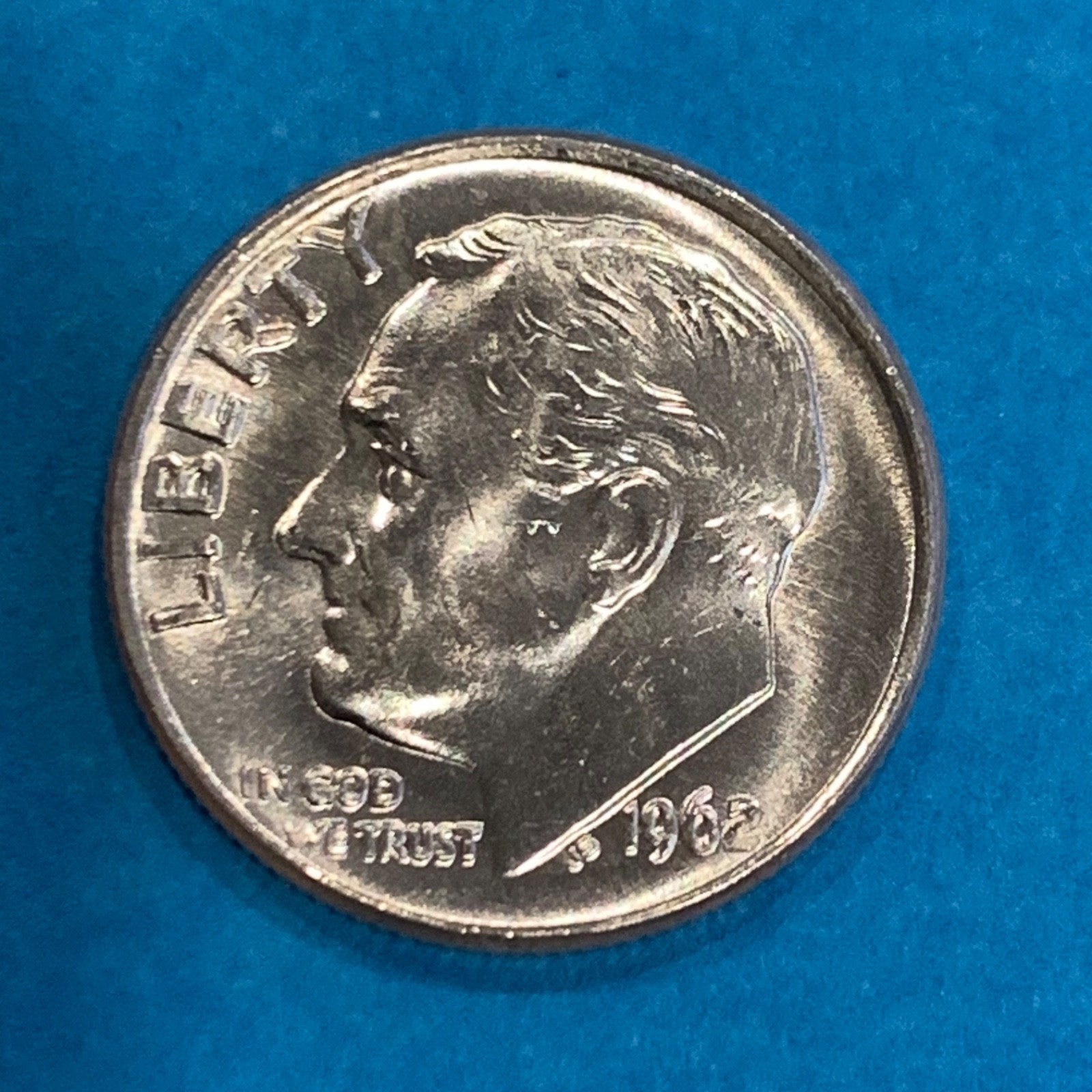 1962-P Roosevelt Silver Dime BU Uncirculated FREE SHIPPING