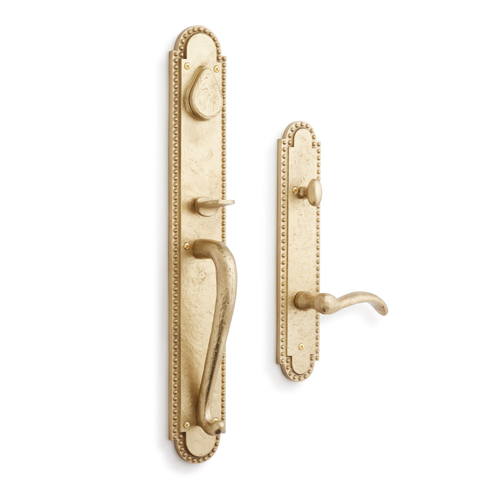 Signature Hardware EHRMNTB.15.300.10.L-SBS-NB Roman Entrance Door Set-Lever