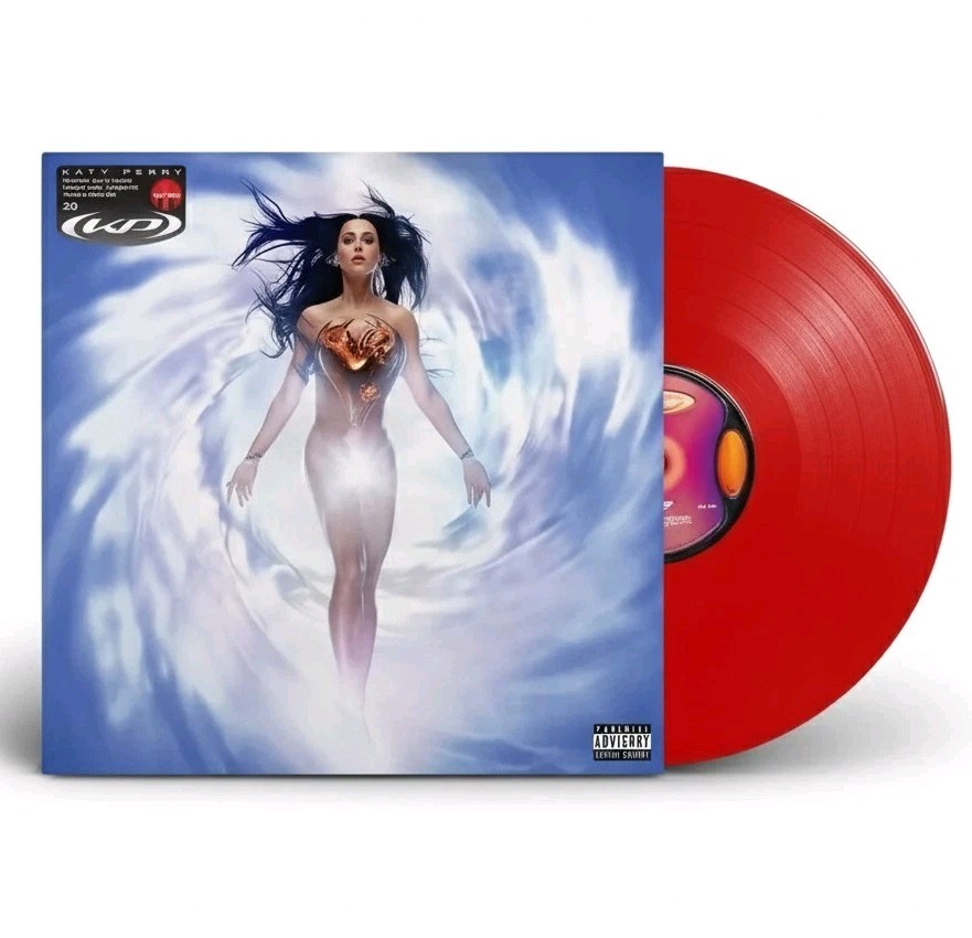 *Katy Perry 143 Red Color Vinyl NEW Sealed Alternative Cover Target Bent Corner