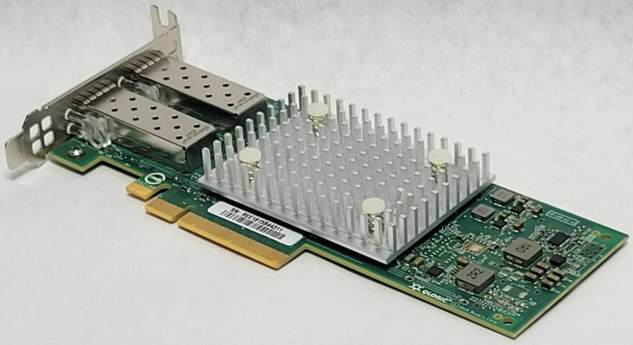 Dell QLogic QL41112HLCU-DE 10Gb SFP+ Dual Port 807N9 0807N9 Low Profile