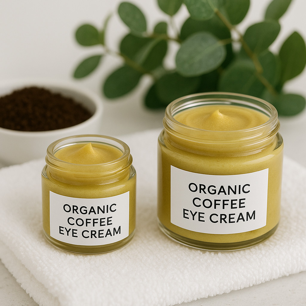 Organic Coffee Under Eye Balm - Reduces Puffiness, Dark Circles & Fine Lines