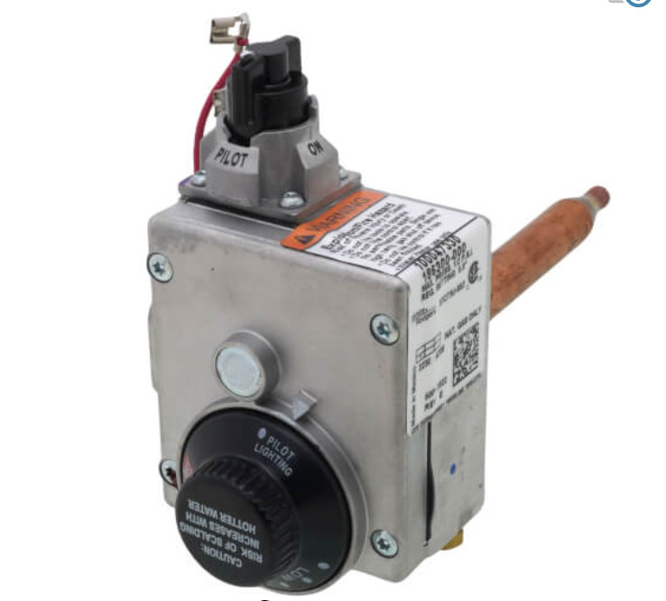 100111369 | 9006655005 | A.O. Smith Gas Control Valve/Thermostat W/ Lead Wires