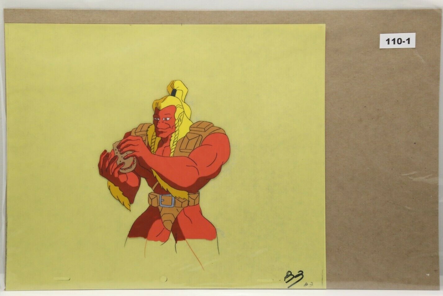 Savage Dragon Original Production Cel 110-1 - Used Condition