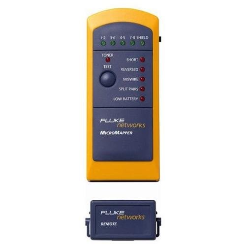 Fluke Networks Micromapper - 2 X Rj-45 Female - Network Testing Device