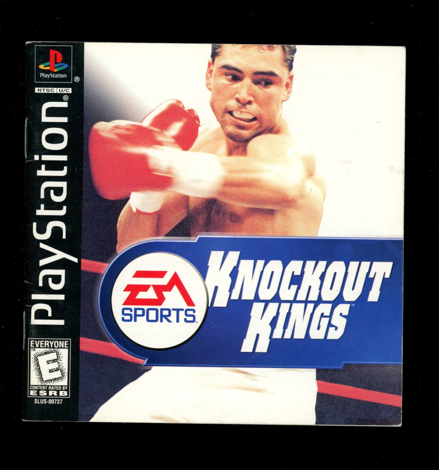 Knockout Kings (Sony PlayStation 1) **INSTRUCTION MANUAL ONLY - TESTED**