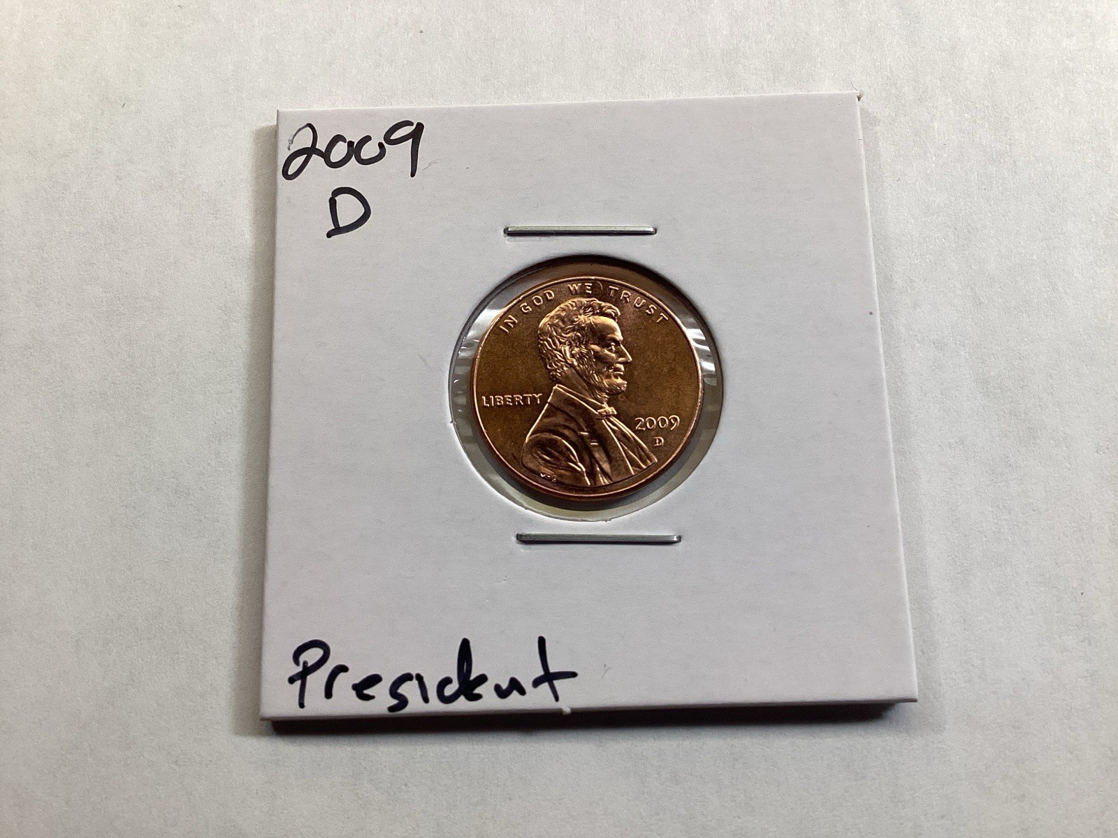 2009 D Lincoln Cent Penny Presidency BU Penny from Original Roll-021926 48t