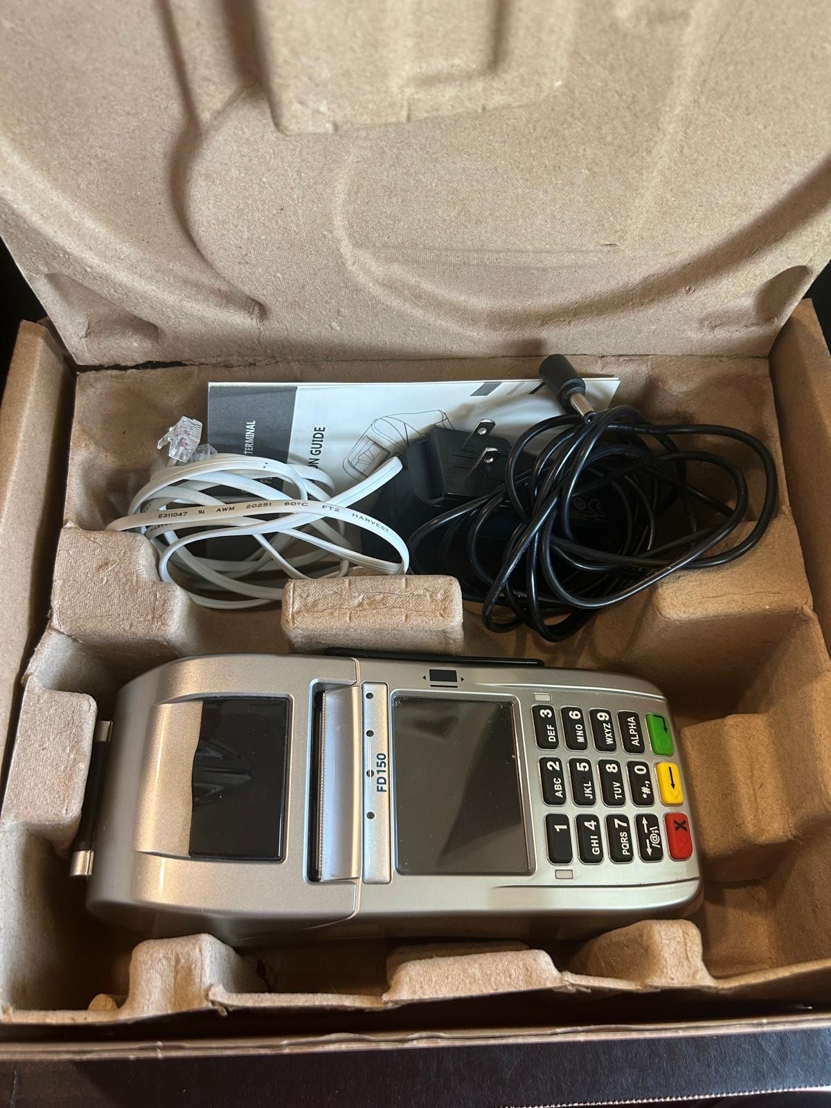 First Data FD150 Credit Card Terminal Dial/IP