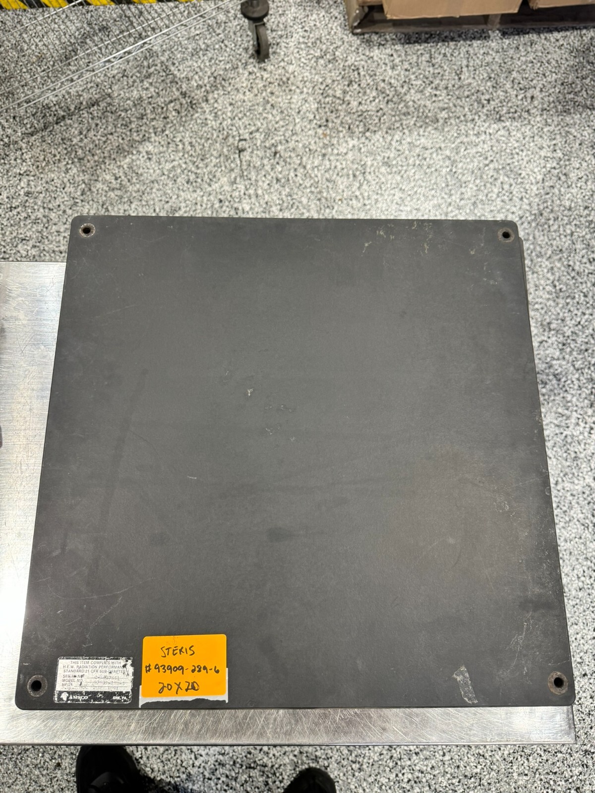 Steris X-Ray OR Table Board 93909-289-6 (20X20)