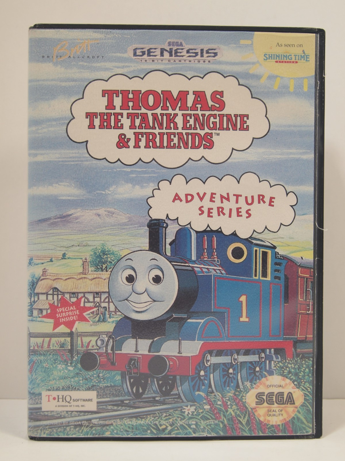 Thomas the Tank Engine & Friends Case (SEGA Genesis) Authentic BOX ONLY