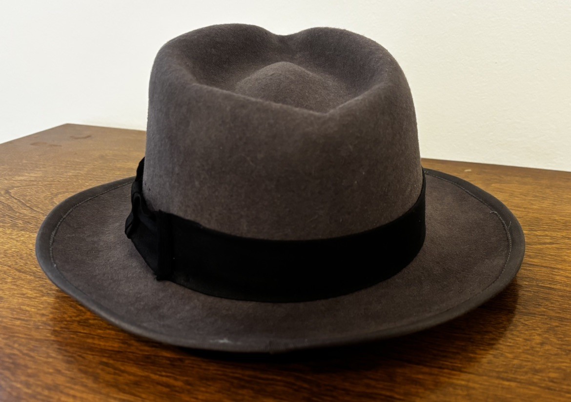 Hat Dorfman Pacific Scala Classico 100% Wool Felt Hat, gray, Size Medium