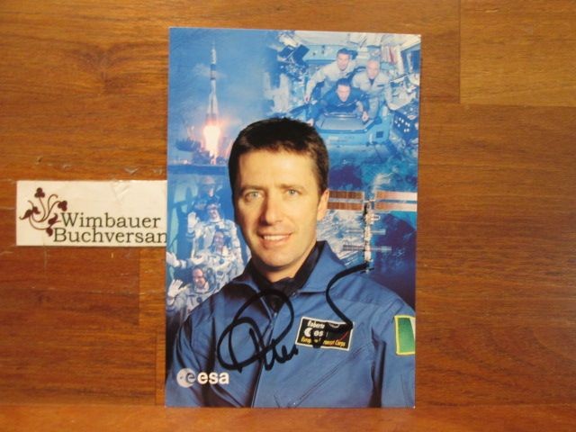 Original Autograph Roberto Vittori ESA Astronaut /// Autograph Auto 242067