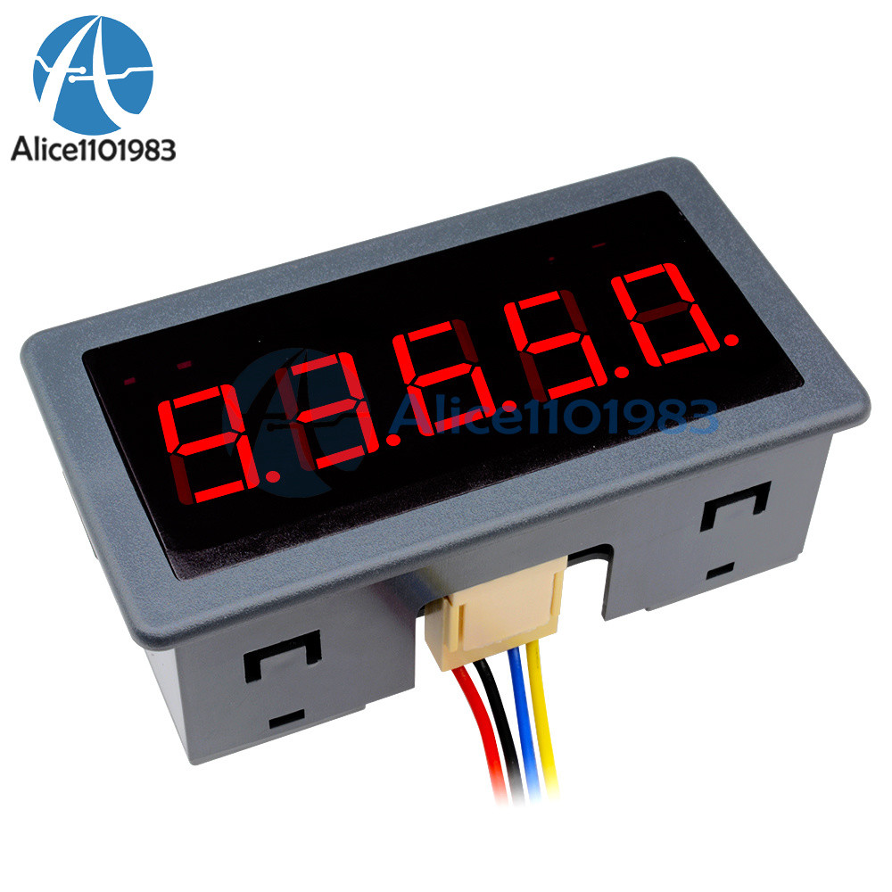 0.56" Red LED Digital Counter Meter Count Timer Timing Three Function DC12V-24V