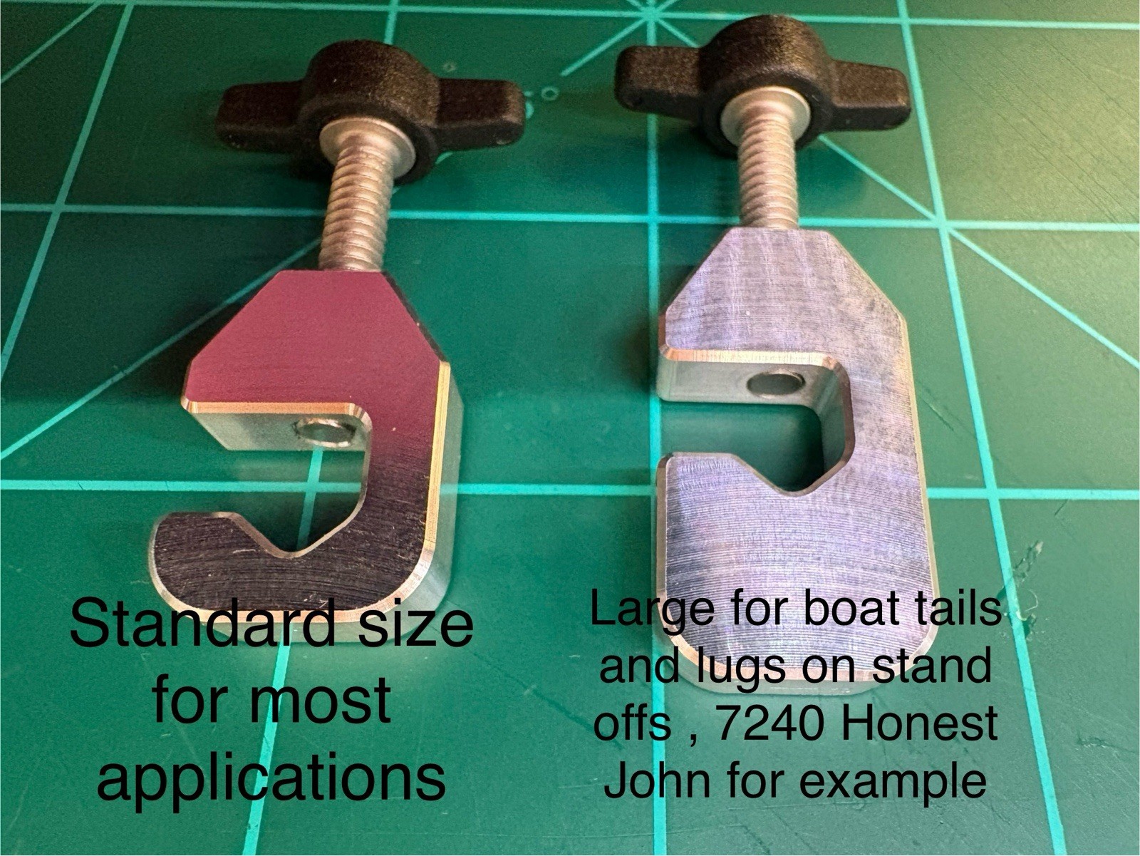 Model Rocket Launch Rod Standoff Clamps