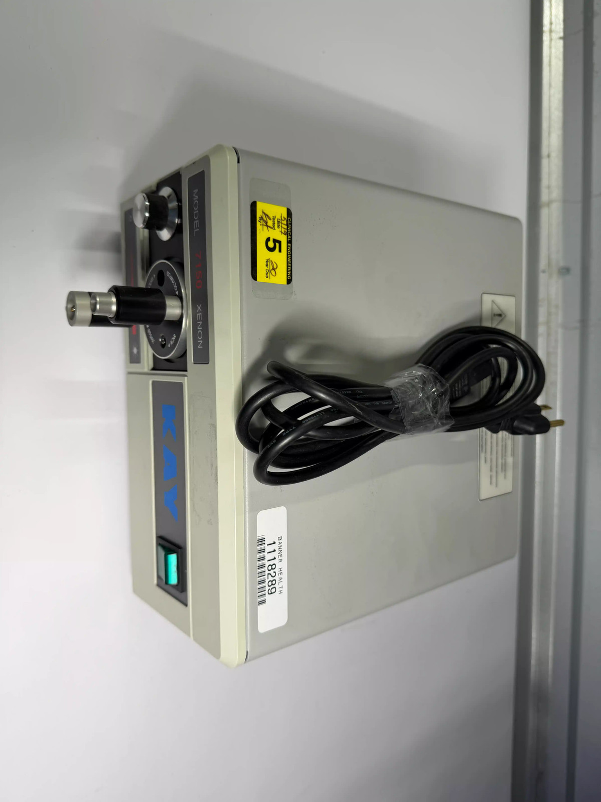Kay Model 7150 Xenon Light Source for Endoscopy