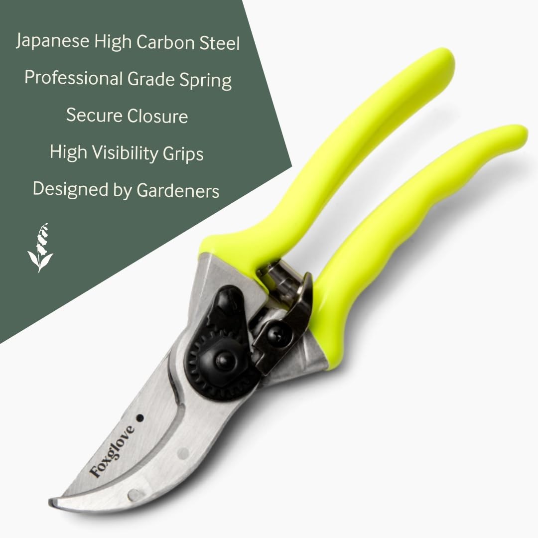 Foxglove Pruning Shears – Professional Garden & Bypass Hand Grey