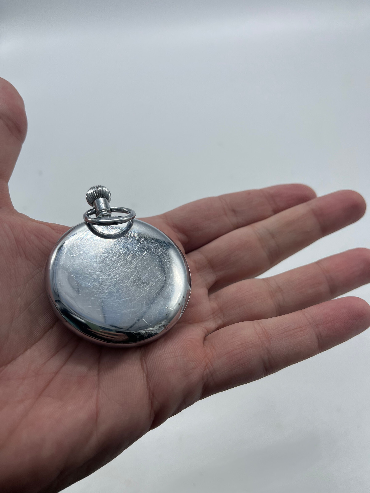 VINTAGE CANLAB WIND UP STOPWATCH WORKING SWISS MADE