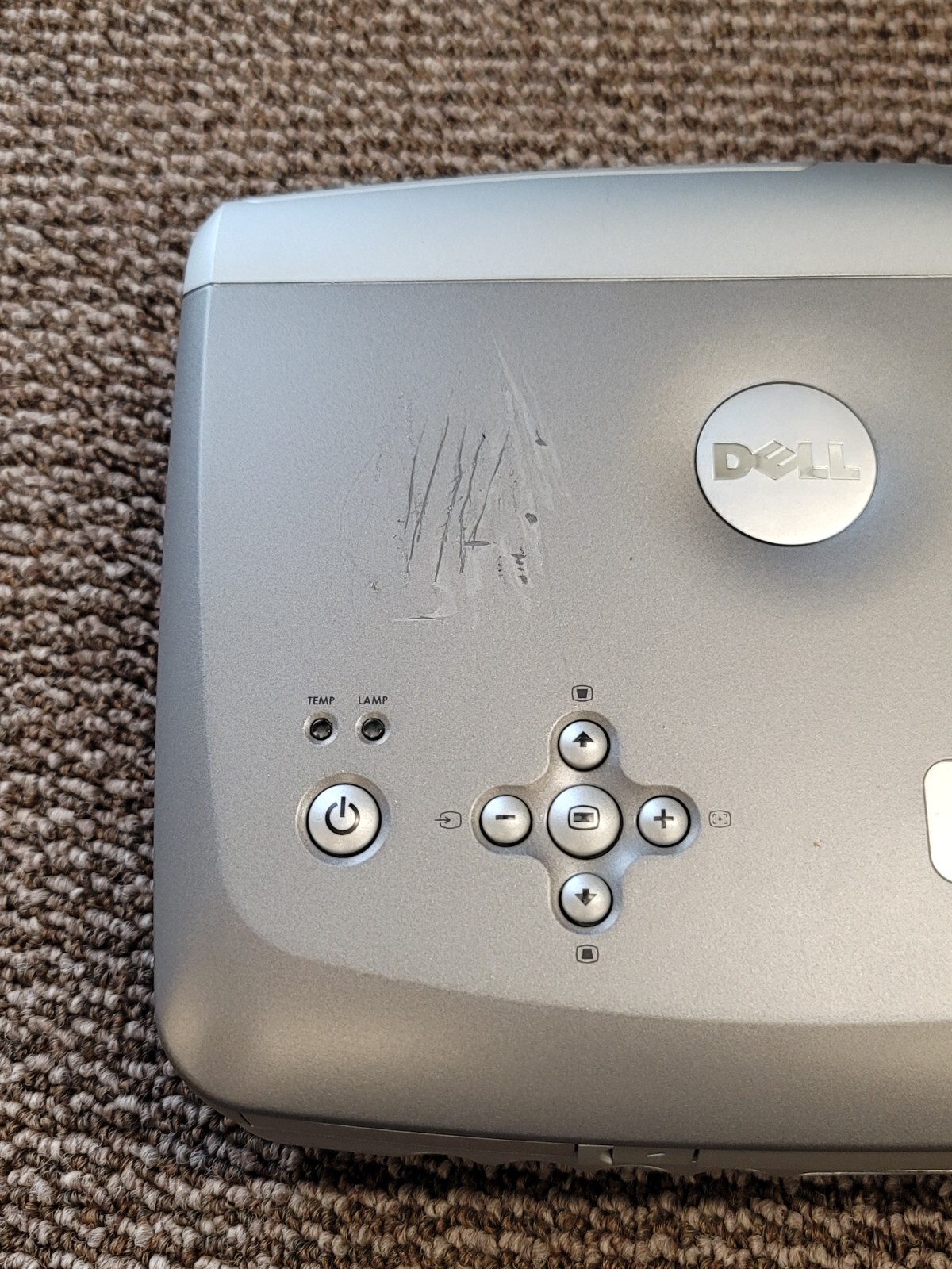 Dell 3300MP DLP Projector Portable Desktop Conference Presentation Remote Laser