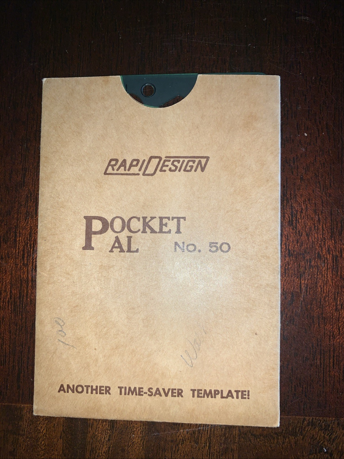 RapiDesign Vintage Pocket Pal No.50 Time Saver Template!