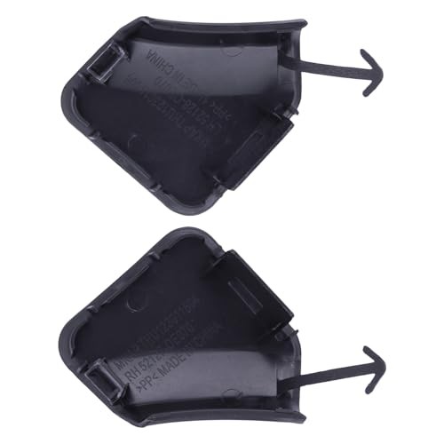 2Pcs Front Left and Right Bumper Tow Hook Cover for Highlander 2011 2012 2013