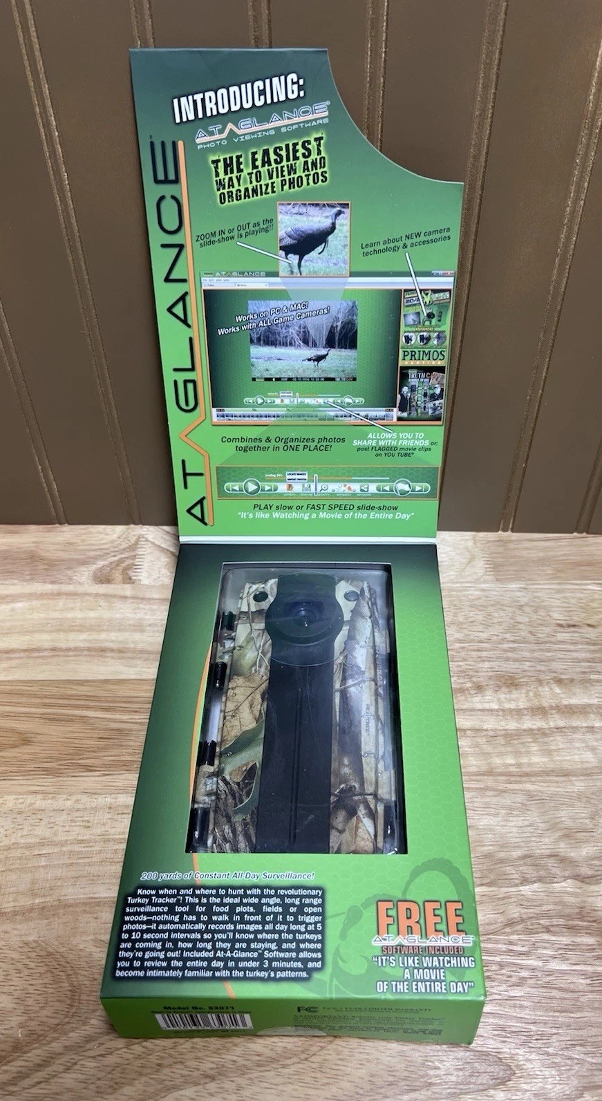 Primos Hunting TURKEY TRACKER Scouting Camera (# 63071) w/ Wide Angle Time Lapse